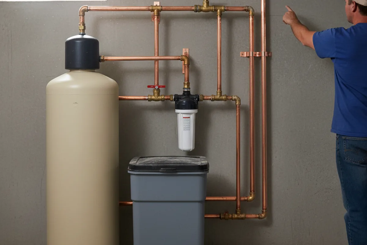 Whole-house water treatment system installed in Mackville